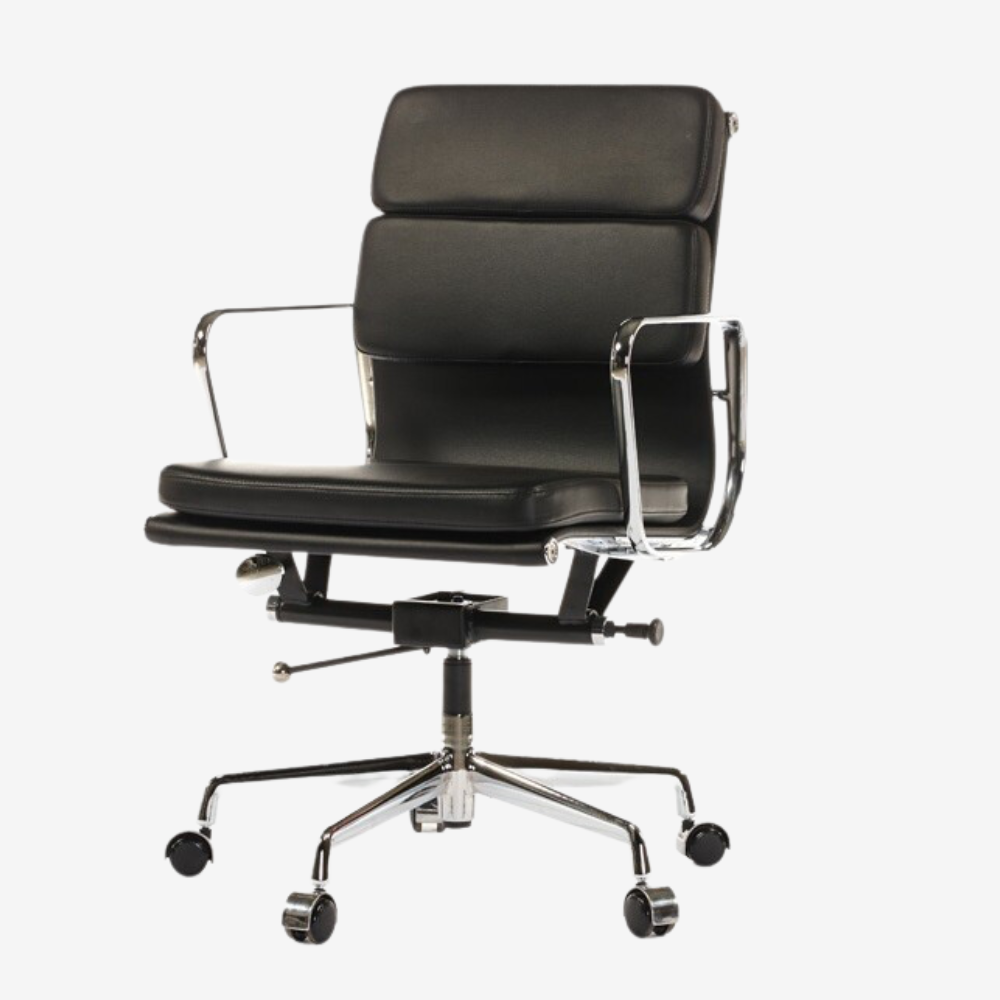 Magical Office Upgrade Eames Soft Pad Chair for Grey Elegance Low Back Chairs - Premium SOFT PAD LOW BACK from Luxe Furnishes - Just $345! Shop now at Luxe Furnishes