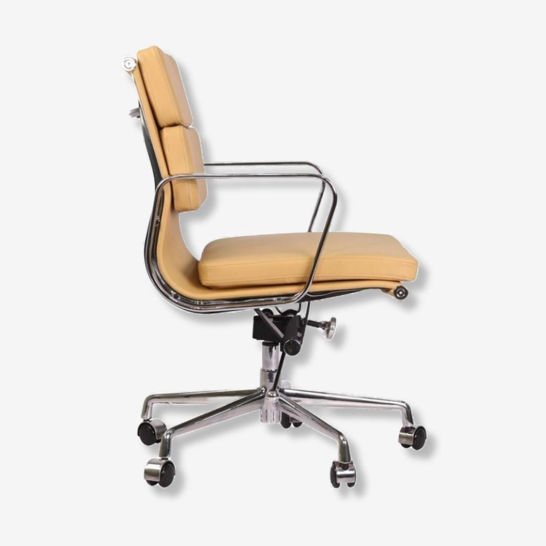 Magical Office Upgrade Eames Soft Pad Chair for Grey Elegance Low Back Chairs - Premium SOFT PAD LOW BACK from Luxe Furnishes - Just $345! Shop now at Luxe Furnishes