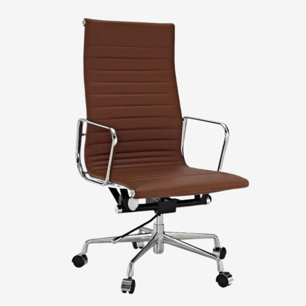 High Back Eames Thin Pad Office Chair - Ergonomic Seating for Productivity - Premium Thin Pad Chairs from Luxe Furnishes - Just $325! Shop now at Luxe Furnishes