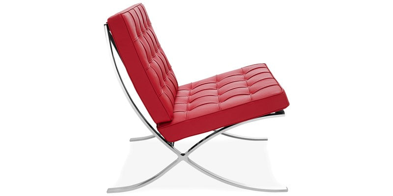 Red - Premium Barcelona Chairs from Luxe Furnishes - Just $645! Shop now at Luxe Furnishes