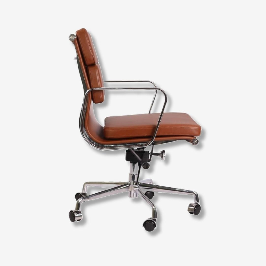 Luxurious Eames Soft Pad Office Chair - Ergonomic Home Office Seating - Elegant Low Back Design - Premium Comfort - Premium SOFT PAD LOW BACK from Luxe Furnishes - Just $345! Shop now at Luxe Furnishes