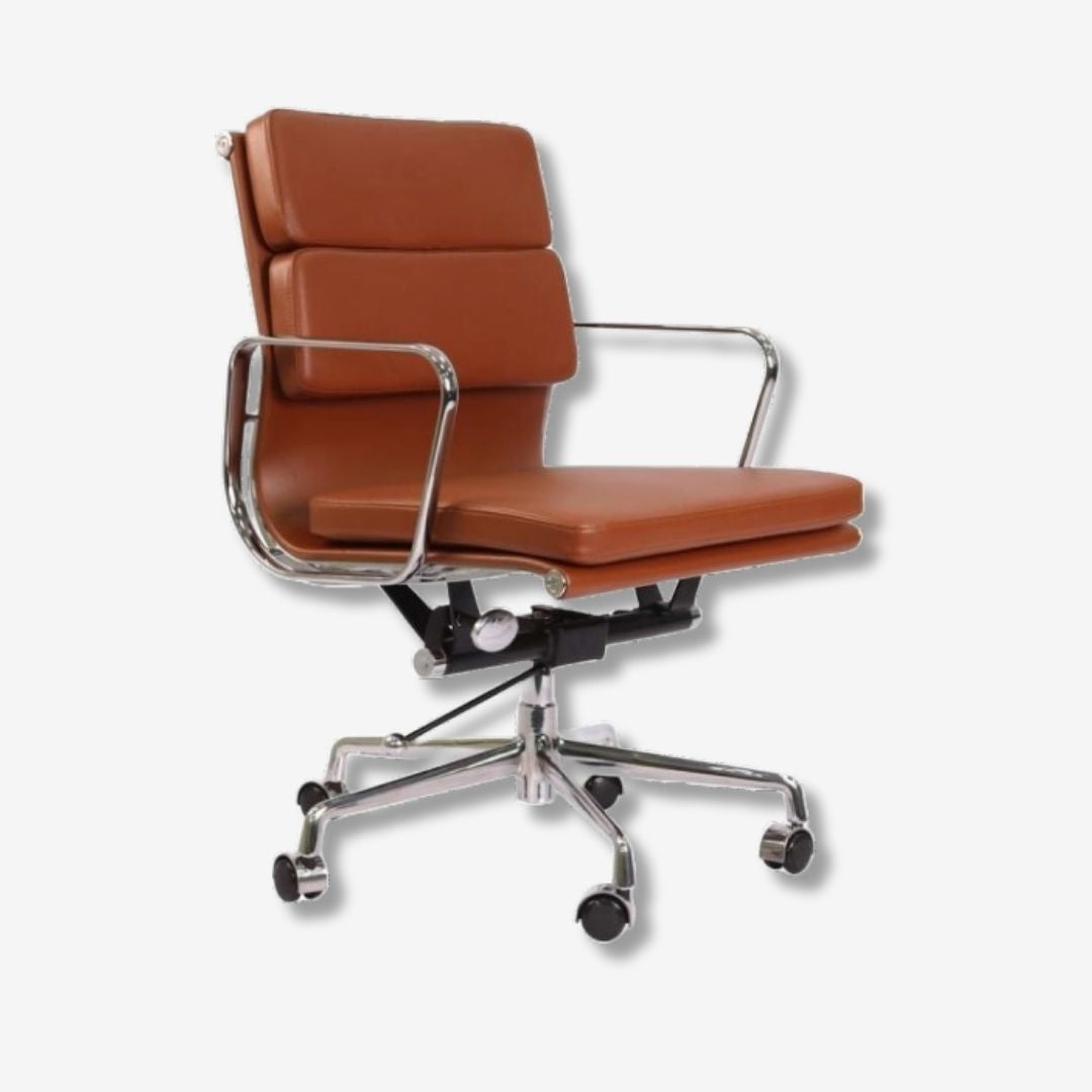 Magical Office Upgrade Eames Soft Pad Chair for Grey Elegance Low Back Chairs - Premium SOFT PAD LOW BACK from Luxe Furnishes - Just $345! Shop now at Luxe Furnishes