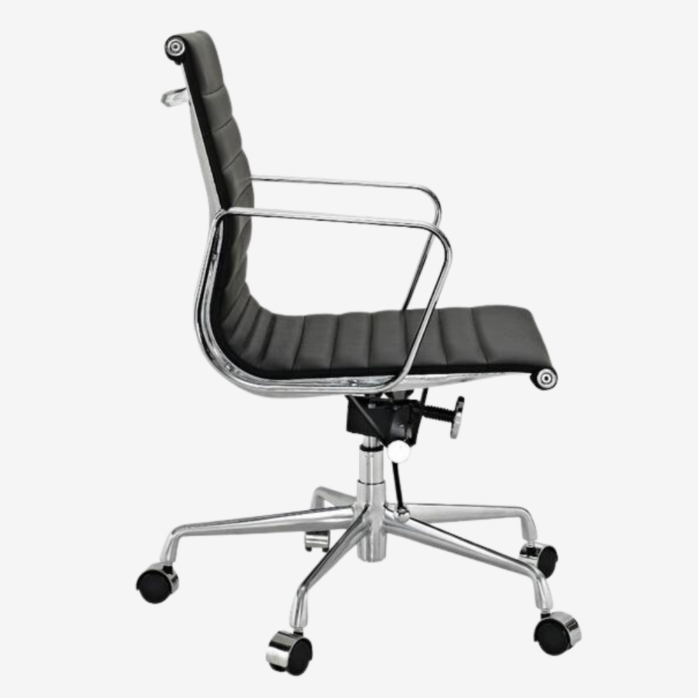 Eames Home Office inspiration Low Back Thin Pad Office Chair - Premium Thin Pad Chairs from Luxe Furnishes - Just $295! Shop now at Luxe Furnishes