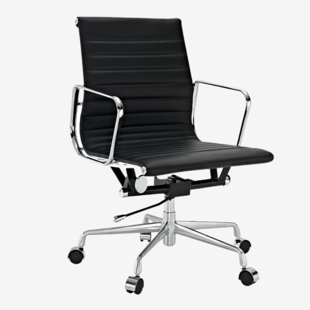 Enchanted Eames Thin Pad Low Back Office Chair - Comfortable Office Chair For Home - Premium Thin Pad Chairs from Luxe Furnishes - Just $295! Shop now at Luxe Furnishes