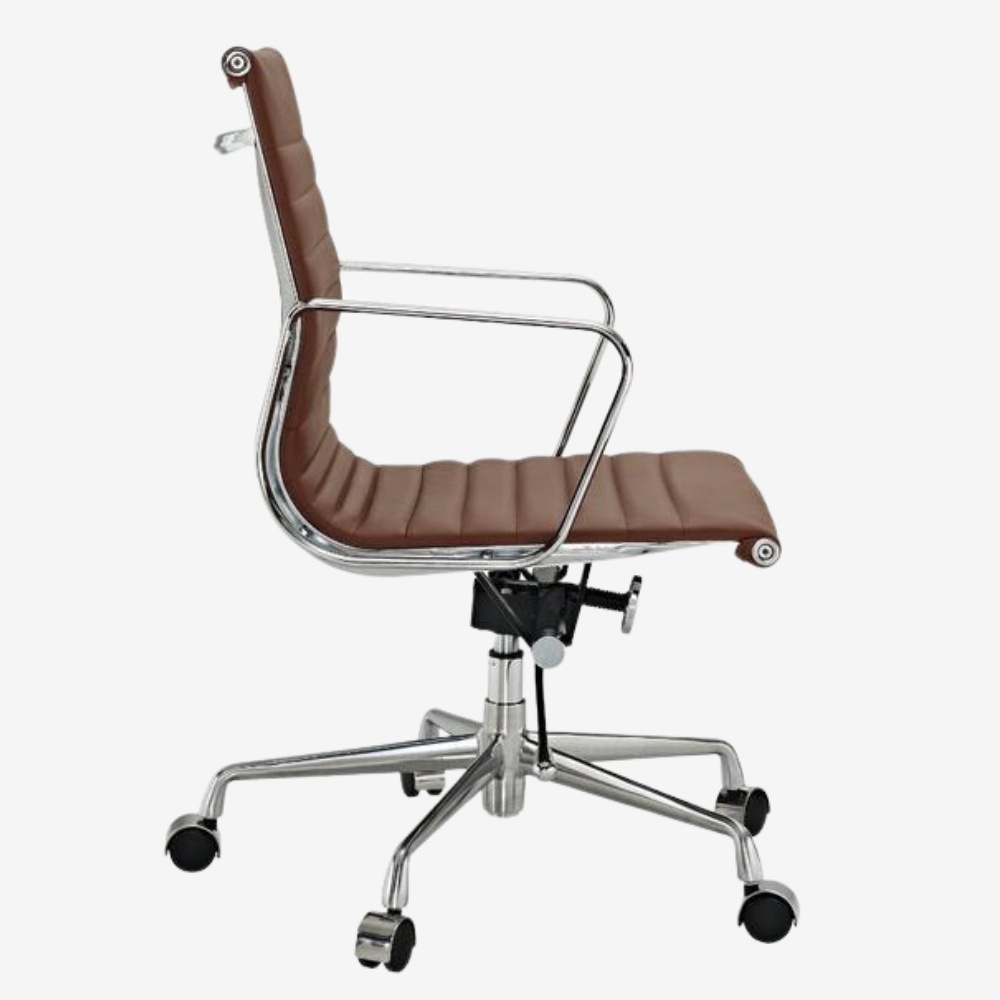 Eames Home Office inspiration Low Back Thin Pad Office Chair - Premium Thin Pad Chairs from Luxe Furnishes - Just $295! Shop now at Luxe Furnishes