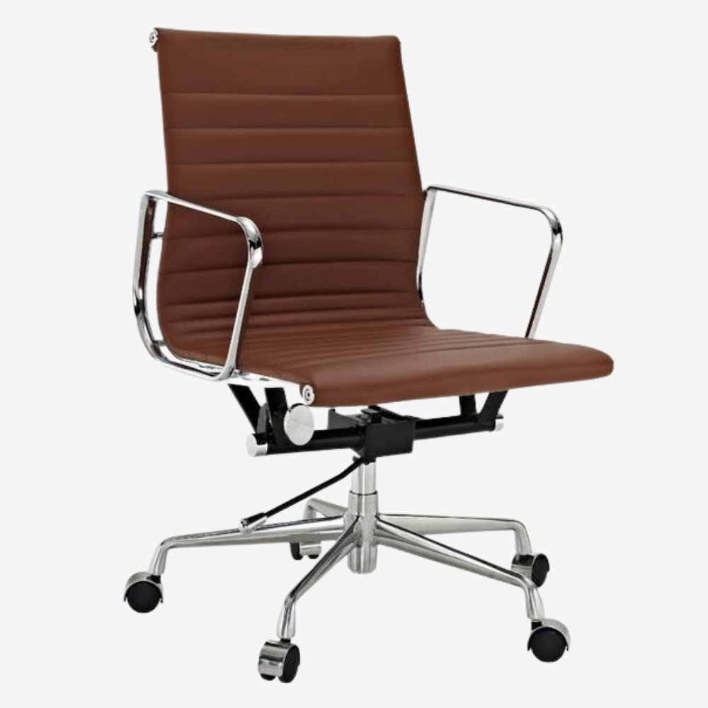 Mystical Office Chair - Enchanted Eames Low Back Seat - Unique Desk Seating - Home Office Decor - Comfortable Work Chair - Premium Thin Pad Chairs from Luxe Furnishes - Just $295! Shop now at Luxe Furnishes