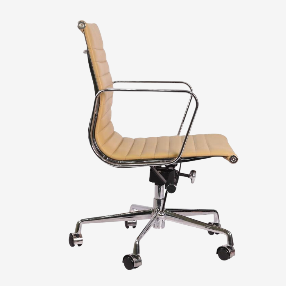 Eames Home Office inspiration Low Back Thin Pad Office Chair - Premium Thin Pad Chairs from Luxe Furnishes - Just $295! Shop now at Luxe Furnishes