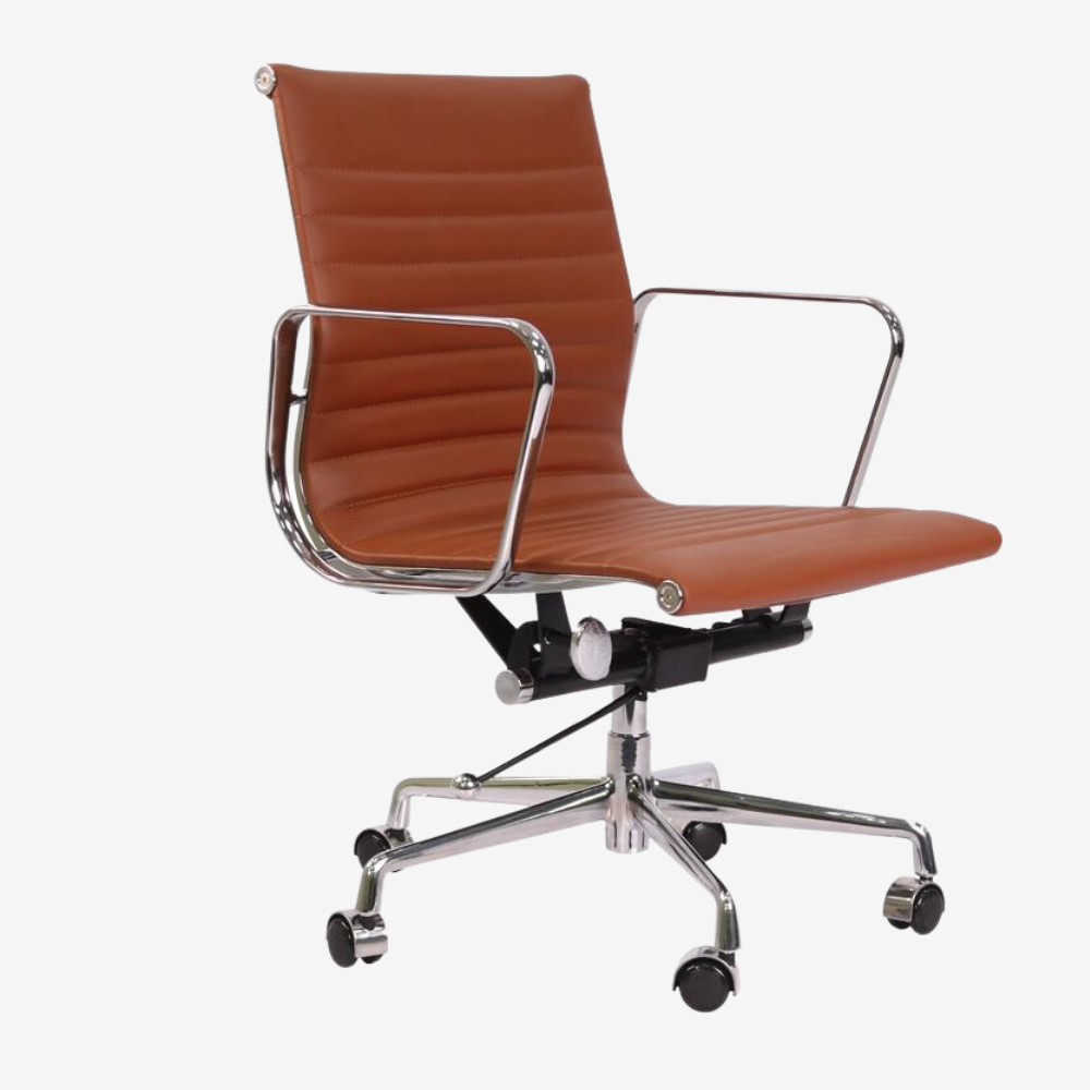 Mystical Office Chair - Enchanted Eames Low Back Seat - Unique Desk Seating - Home Office Decor - Comfortable Work Chair - Premium Thin Pad Chairs from Luxe Furnishes - Just $295! Shop now at Luxe Furnishes