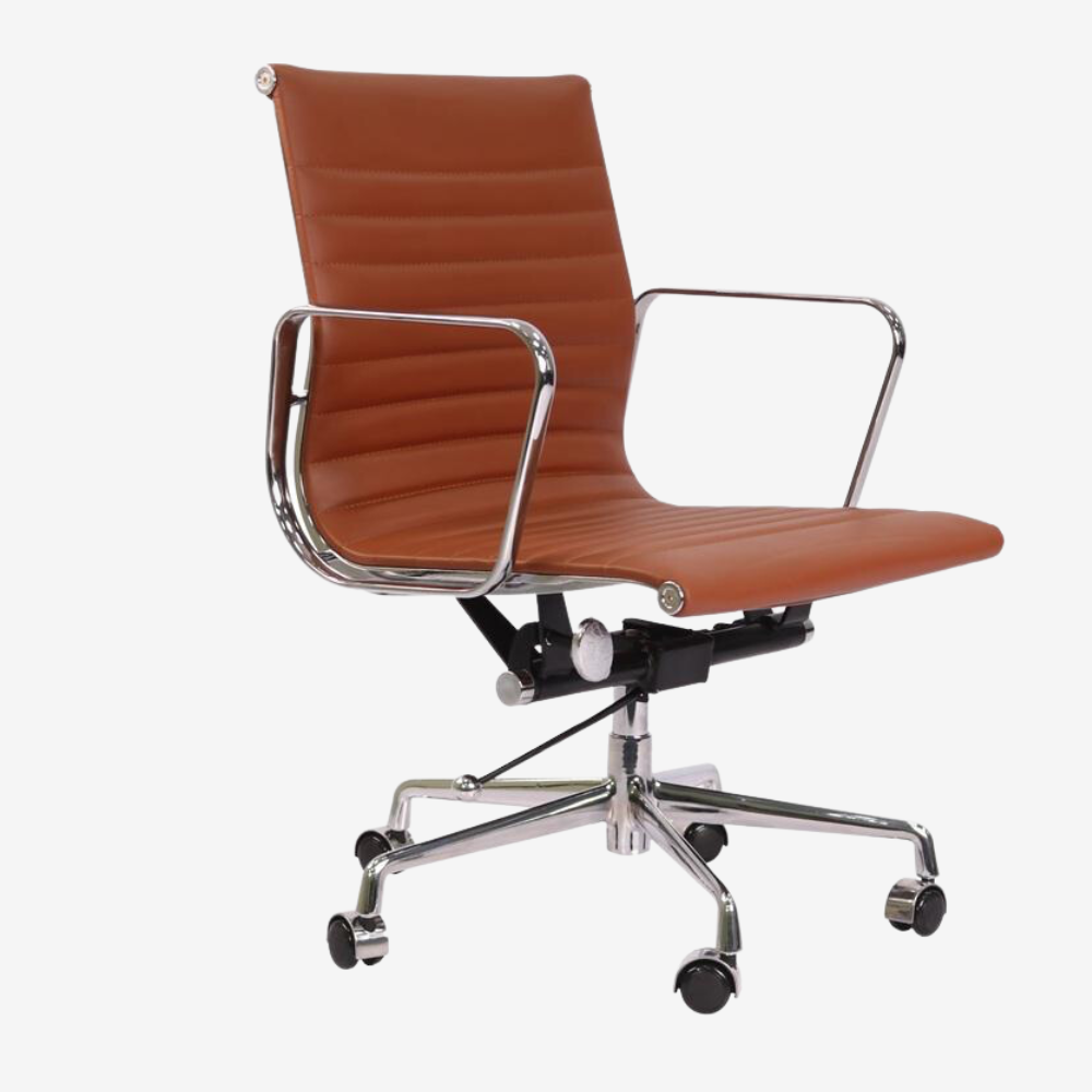 Modern Eames Thin Pad Low Back Office Chair - Ergonomic Desk Chair - Premium Thin Pad Chairs from Luxe Furnishes - Just $295! Shop now at Luxe Furnishes