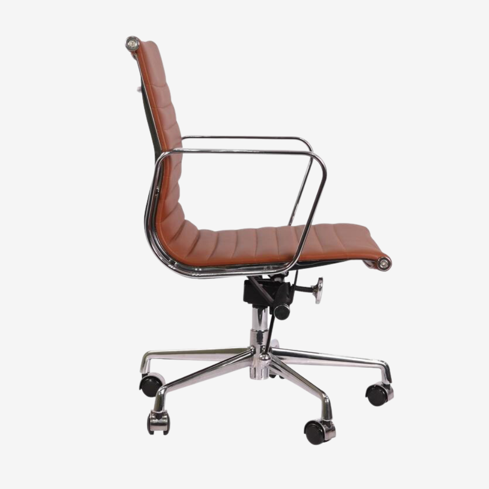 Eames Home Office inspiration Low Back Thin Pad Office Chair - Premium Thin Pad Chairs from Luxe Furnishes - Just $295! Shop now at Luxe Furnishes