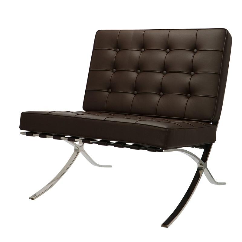Chocolate Brown - Premium Barcelona Chairs from Luxe Furnishes - Just $645! Shop now at Luxe Furnishes